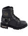 Milwaukee Leather Women's Harness Moto Boots - Soft Toe, Black, hi-res