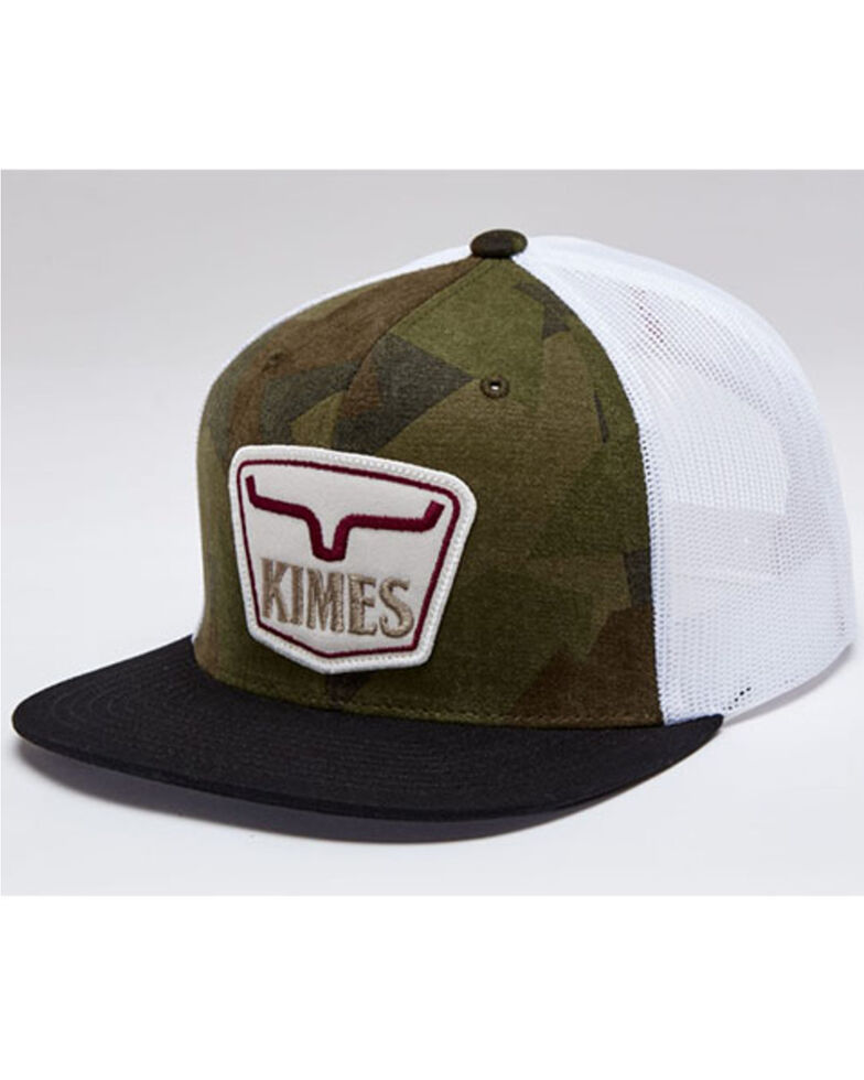 Kimes Ranch Men's Army Camo Tall Boy Mesh-Back Ball Cap , Camouflage, hi-res