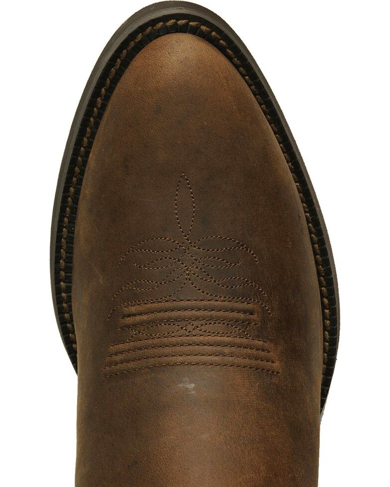 justin stampede western apache cowboy boot
