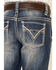 Image #3 - Rock & Roll Denim Boys' BB Gun Distressed Vintage Bootcut Jeans, Denim, hi-res