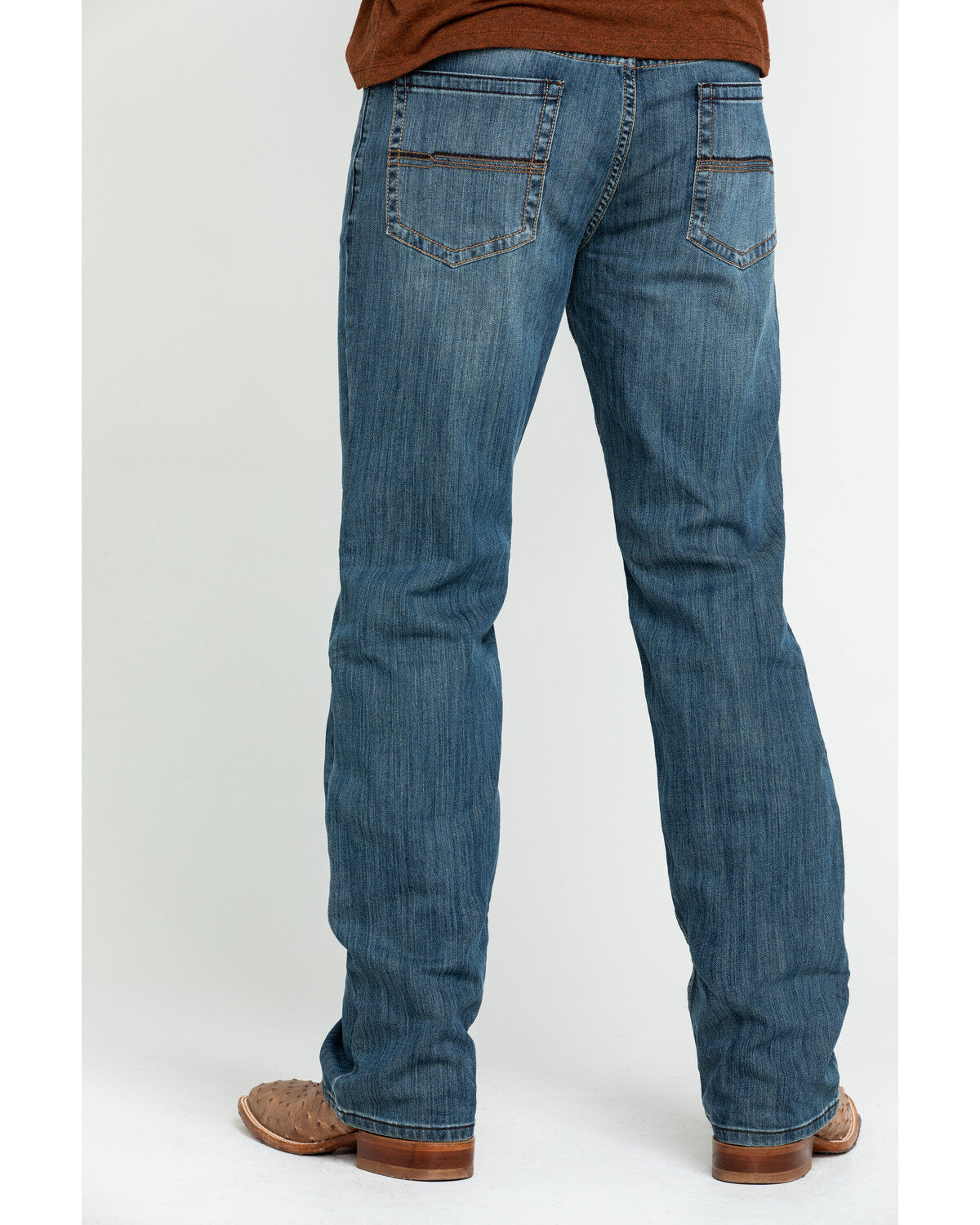 Cody James Men's Bozeman Medium Wash Slim Bootcut Stretch