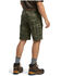 Image #2 - Ariat Men's Rebar Durastretch Made Tough Camo Cargo Work Shorts, Green, hi-res