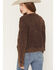 Image #4 - Rock & Roll Denim Women's Wild West Whiskey Pullover Sweatshirt, Brown, hi-res