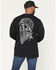 Image #1 - Troll Co Men's FR Headstrong Long Sleeve Graphic Work T-Shirt - Big, Black, hi-res