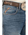 Image #2 - Ariat Men's M5 Hamilton Ray Medium Wash Straight Pro Series Performance Denim Jeans, Medium Wash, hi-res