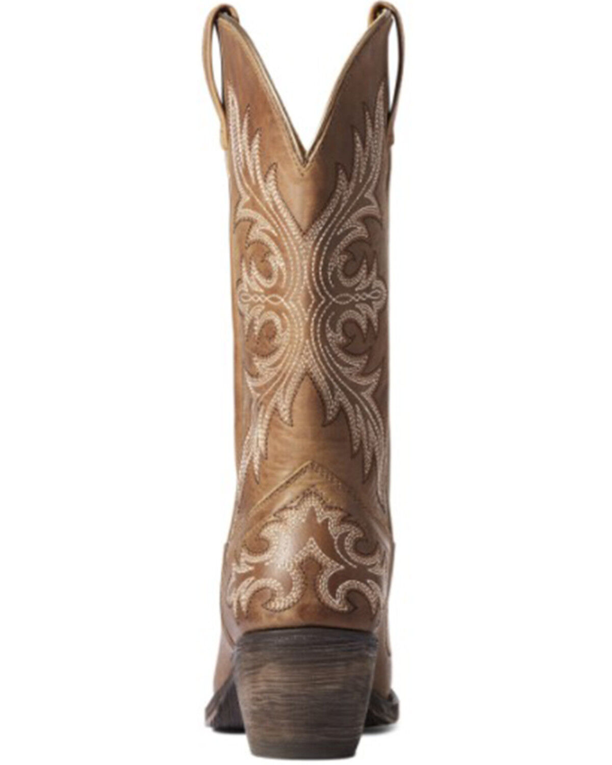 Image #3 - Ariat Women's Natural Tan Circuit Rosewood Full-Grain Western Boot - Square Toe, , hi-res