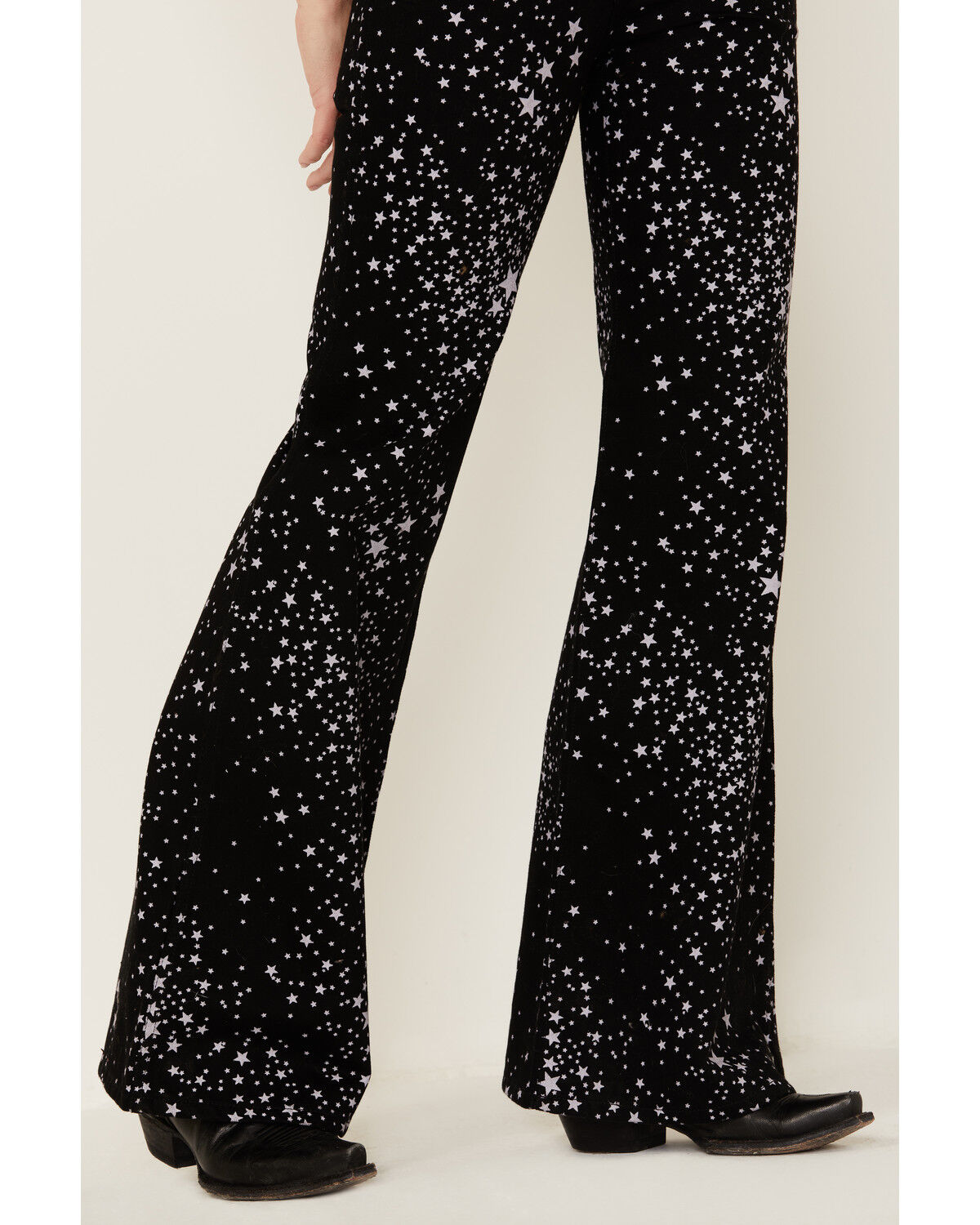 Image #2 - Wrangler Women's Star Struck Black High Rise Flare Jeans, , hi-res