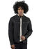 Image #1 - Frye Men's Racer Vintage Zip-Up Leather Jacket, Black, hi-res
