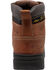 Image #5 - AdTec Men's 6" Leather Hiker Work Boots - Steel Toe , Brown, hi-res
