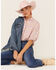 Levi's Women's Plaid Print Long Sleeve Button Down Western Flannel Shirt , Light Purple, hi-res