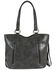 Justin Women's Fringe Concealed Carry Tote Bag , Black, hi-res