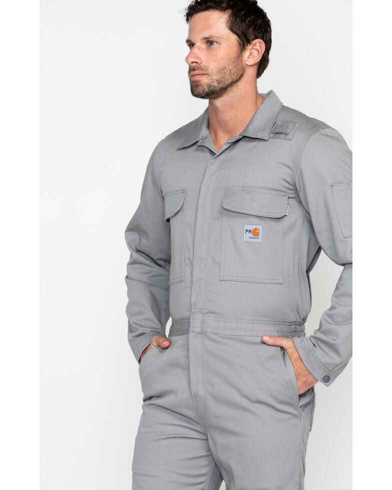 grey carhartt coveralls