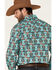 Image #5 - Rock & Roll Denim Men's Southwestern Print Long Sleeve Snap Western Shirt, Multi, hi-res
