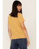 Wrangler Women's No Guts No Story Logo Graphic Tee, Mustard, hi-res
