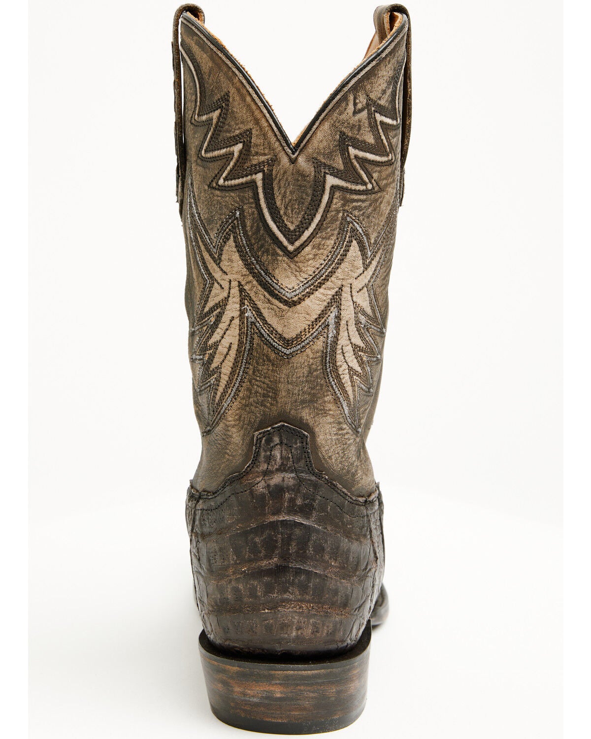Image #5 - Cody James Black 1978&reg; Men's The Alston Exotic Caiman Belly Western Boots - Square Toe, Brown, hi-res