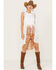 Image #1 - Miss Me Women's Ditzy Floral Crochet Lace Vest, Multi, hi-res