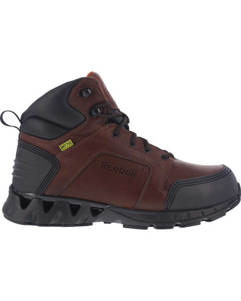 Image #3 - Reebok Men's Athletic 6" Met Guard Hiker Shoes - Carbon Toe, Brown, hi-res