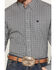 Image #3 - Cinch Men's Floral Medallion Print Button Down Western Shirt , Grey, hi-res