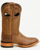 Image #2 - Phantom Rider Men's Roper Western Boots - Broad Square Toe, Caramel, hi-res