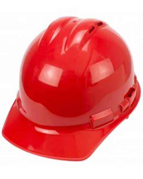 Radians Men's Red Granite Vented Cap Style Hard Hat , Red, hi-res