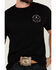 Image #4 - Howitzer Men's Patriot Eagle Short Sleeve Graphic T-Shirt, Black, hi-res