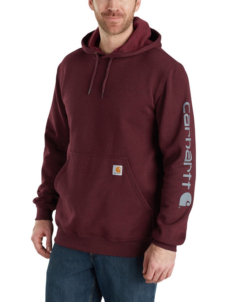 Carhartt Logo Hooded Sweatshirt Sheplers