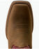 Image #4 - Ariat Women's Hybrid Ranchwork Performance Western Boots - Broad Square Toe, Brown, hi-res