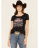 Shyanne Women's The West Is For Lovers Graphic Short Sleeve Tee , Black, hi-res