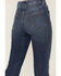 Image #4 - Good American Women's Good Classic Dark Wash High Rise Bootcut Stretch Denim Jeans, Dark Wash, hi-res