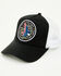 Image #1 - Cody James Men's Independence Ball Cap, Black/white, hi-res