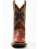 RANK 45 Men's Rino Canela Xero Gravity Performance Western Boots - Broad Square Toe , Brown, hi-res