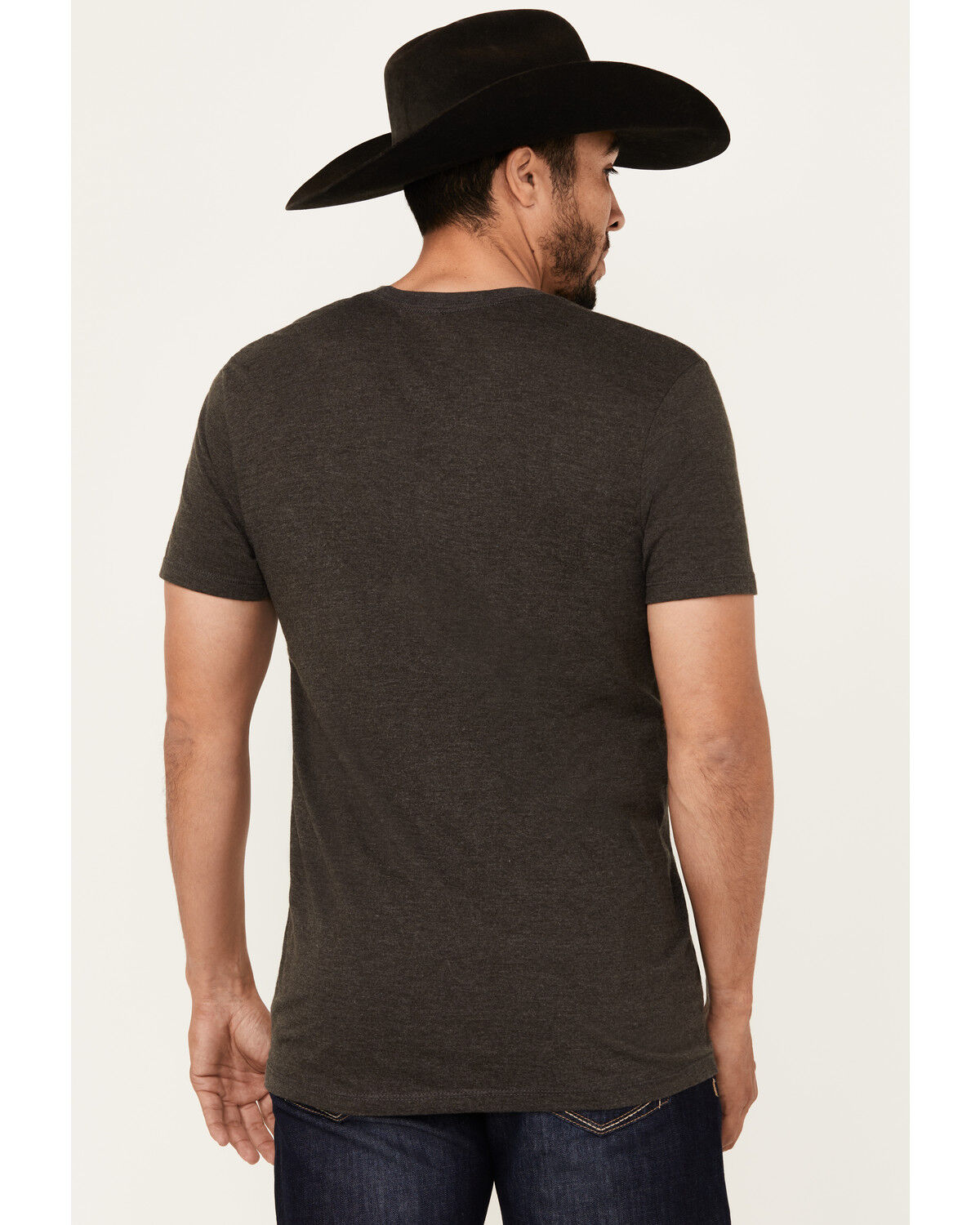 Image #4 - Cody James Men's Ace Skeleton Short Sleeve Graphic T-Shirt, Charcoal, hi-res