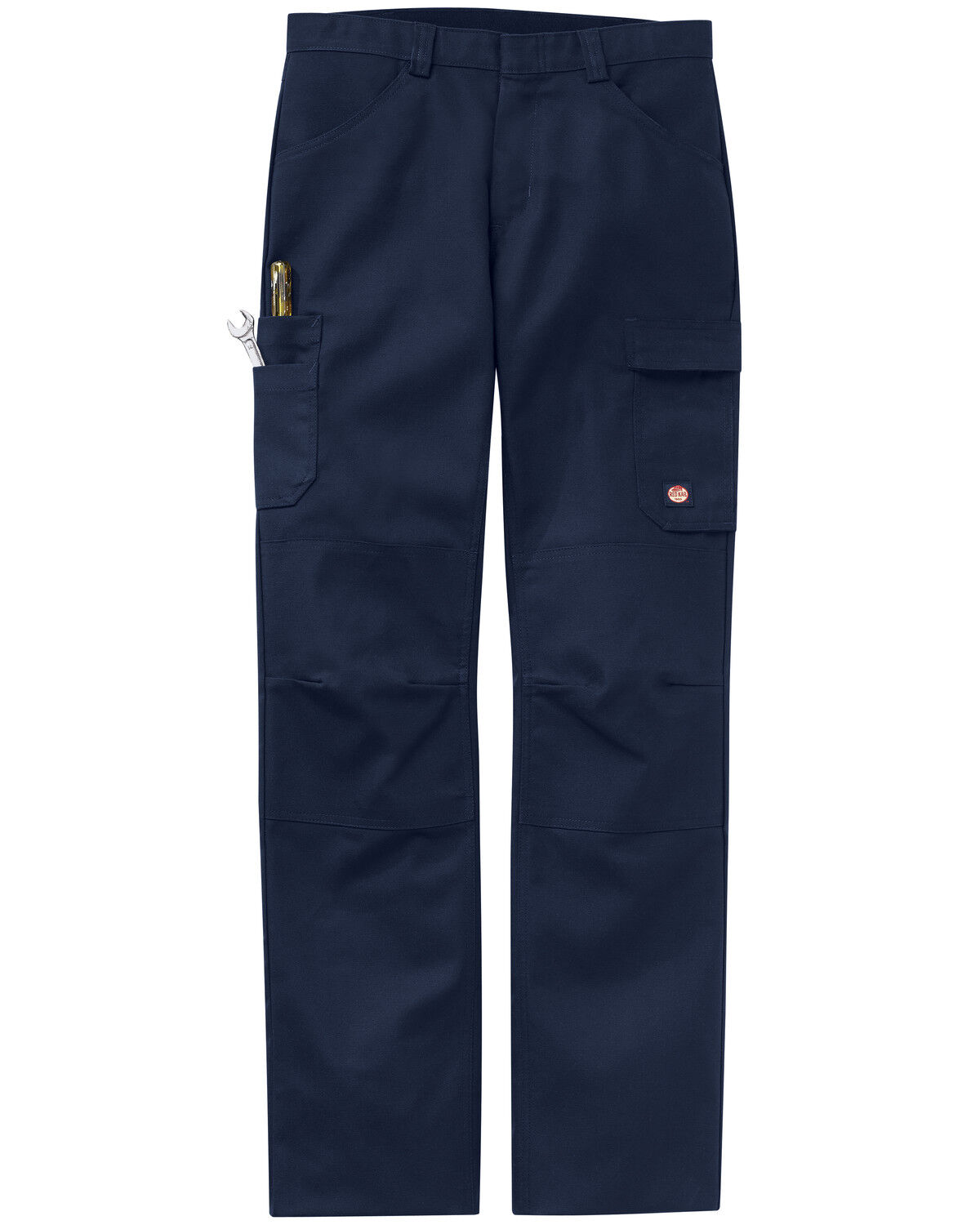 Image #3 - Red Kap Men's Navy Performance Shop Pants, , hi-res