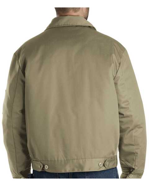 Image #2 - Dickies Men's Insulated Eisenhower Jacket - Big & Tall, Khaki, hi-res