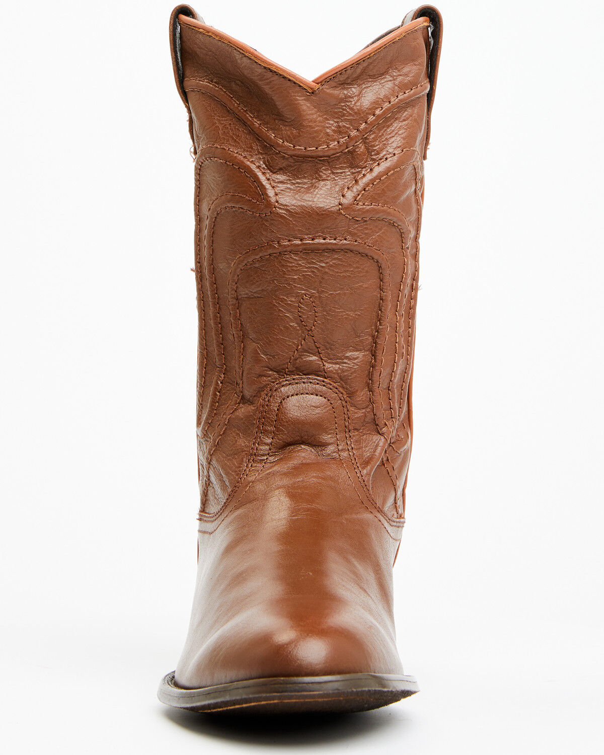 Image #4 - Dingo Men's Montana Western Boots - Round Toe, Brown, hi-res