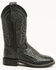 Image #2 - Cody James Boys' Beau Western Boots - Broad Square Toe, Black, hi-res