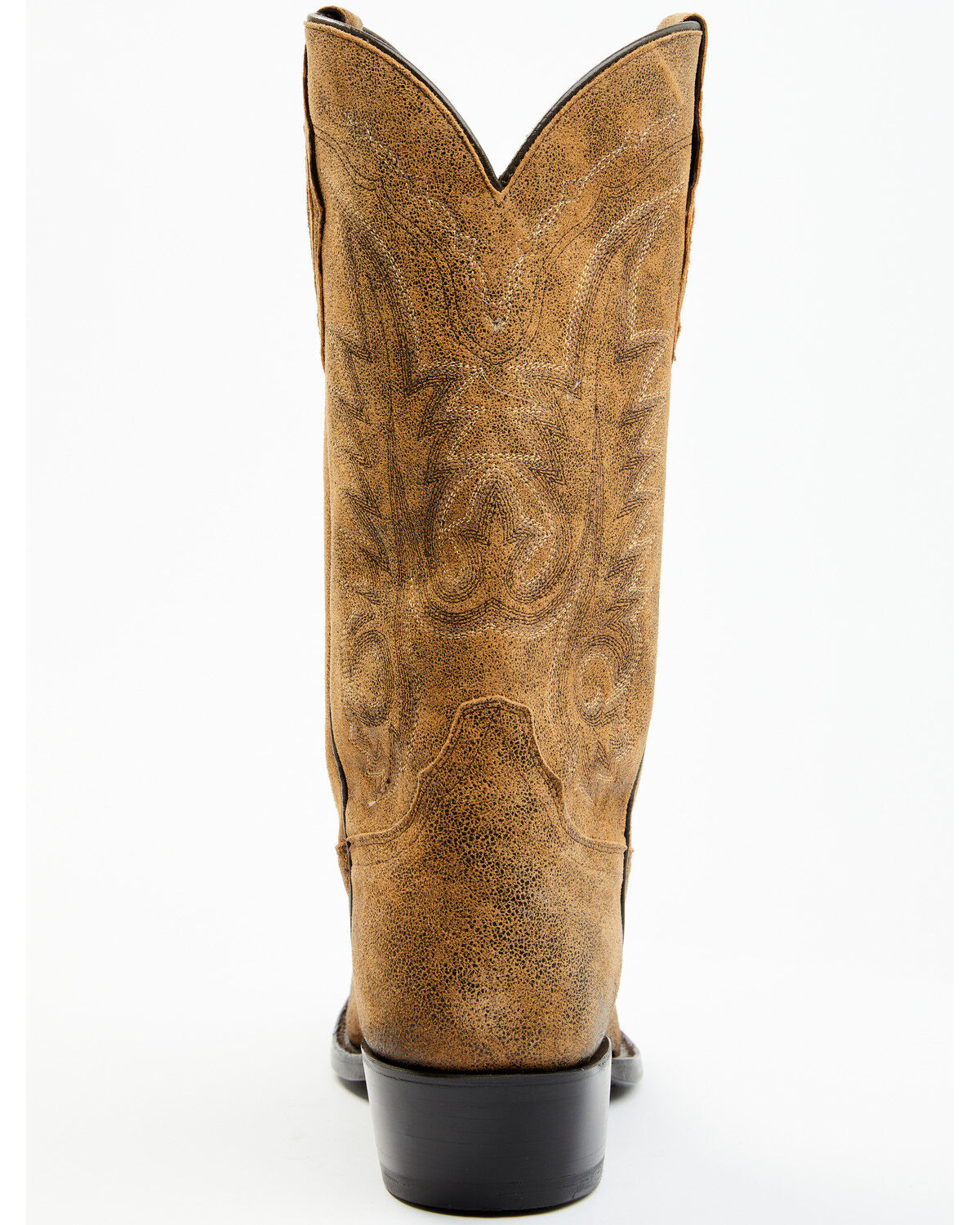 Image #5 - Tony Lama Men's Outpost Desert Goat Leather Western Boots - Round Toe, Tan, hi-res