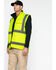 Image #4 - Hawx Men's Reversible Reflective Work Vest, Yellow, hi-res