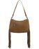 Image #3 - Wrangler Women's Fringe Buckle Hobo Bag, Brown, hi-res
