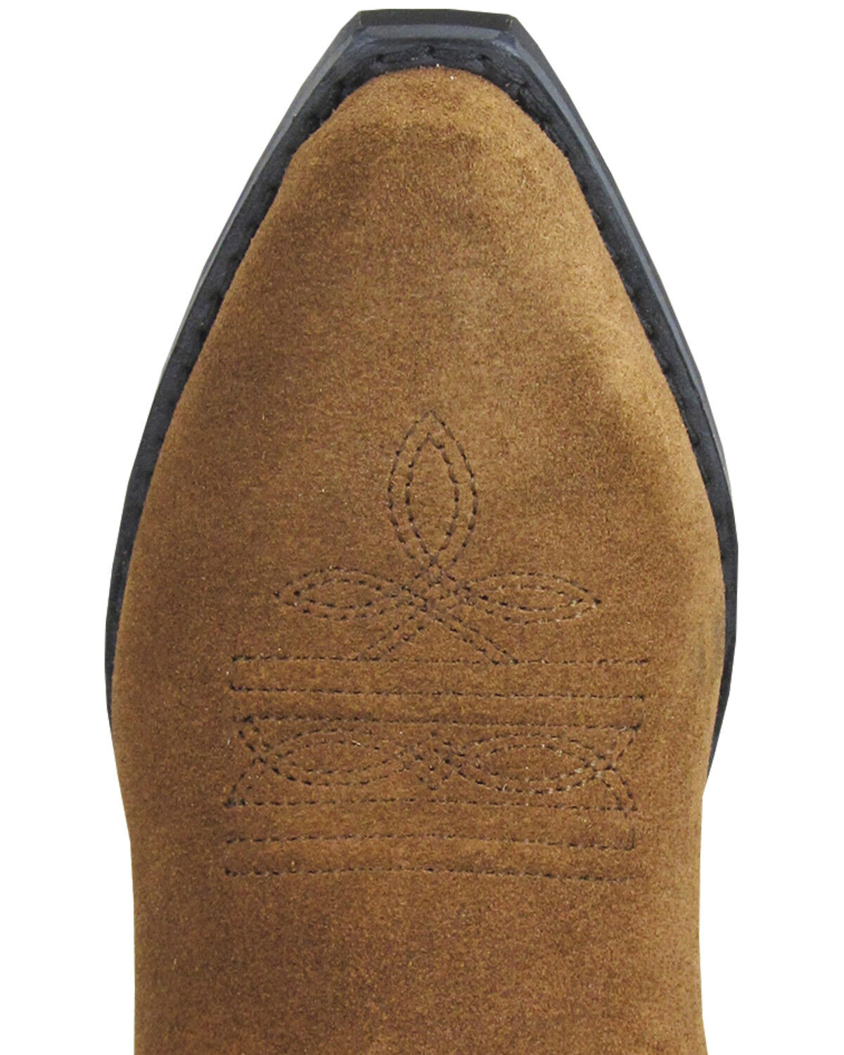 Image #2 - Smoky Mountain Little Girls' Wisteria Western Boots - Snip Toe, Brown, hi-res