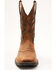 Shyanne Women's Xero Gravity Lite Mexican Flag Western Performance Boots - Broad Square Toe, Brown, hi-res
