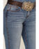 Image #2 - RANK 45® Women's Medium Wash Mid Rise Stretch Bootcut Riding Jeans, Medium Wash, hi-res