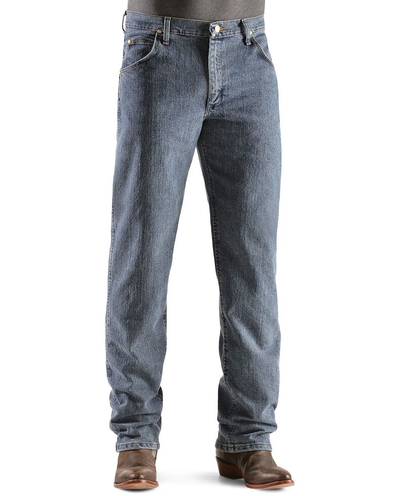Wrangler Men's Medium Wash Premium Performance Bootcut Jeans | Sheplers
