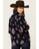 Image #4 - Shyanne Women's Buffalo Southwestern Print Shacket, Indigo, hi-res