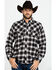 Image #1 - Outback Trading Co. Men's Rogan Performance Flannel Shirt, Brown, hi-res