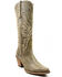 Dan Post Women's Vintage Embroidered Tall Western Boots - Snip Toe, Olive, hi-res