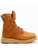 Georgia Boot Men's 8" Barracuda Gold Wedge Work Boots - Round Toe, Brown, hi-res