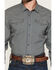 Image #3 - Kimes Ranch Men's Quentin COOLMAX&reg; Striped Print Long Sleeve Snap Stretch Western Shirt, Navy, hi-res