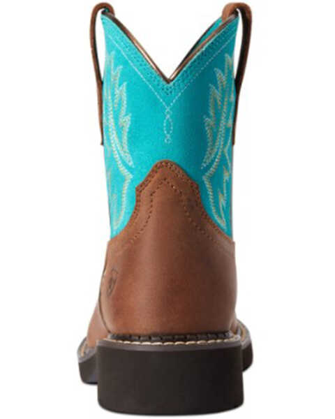 Ariat Girls' Heritage Western Boots - Round Toe, Brown, hi-res