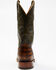 Cody James Men's Brown Exotic Caiman Tail Skin Western Boots - Broad Square Toe, Brown, hi-res